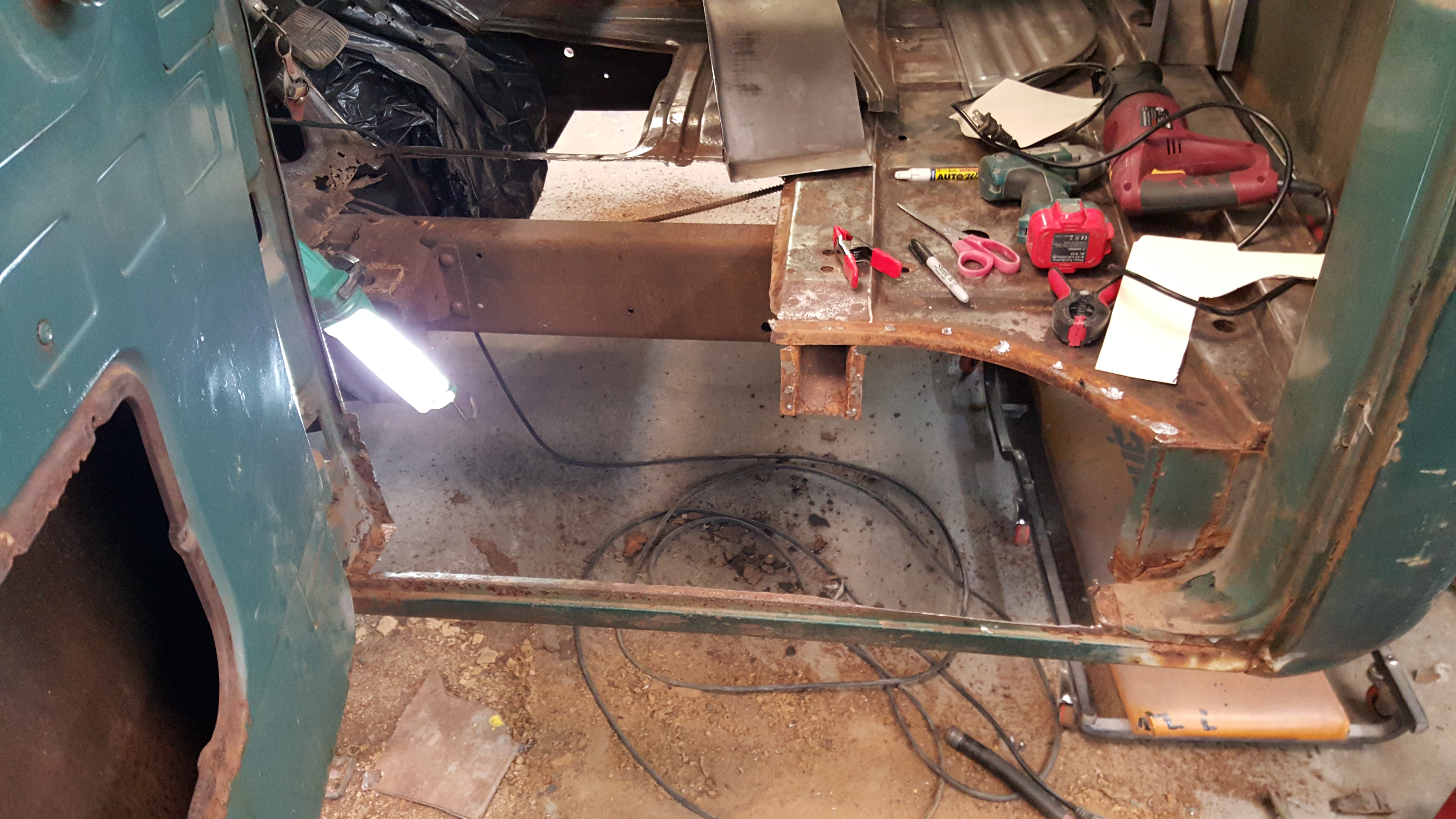 58 Ford Floor Pan