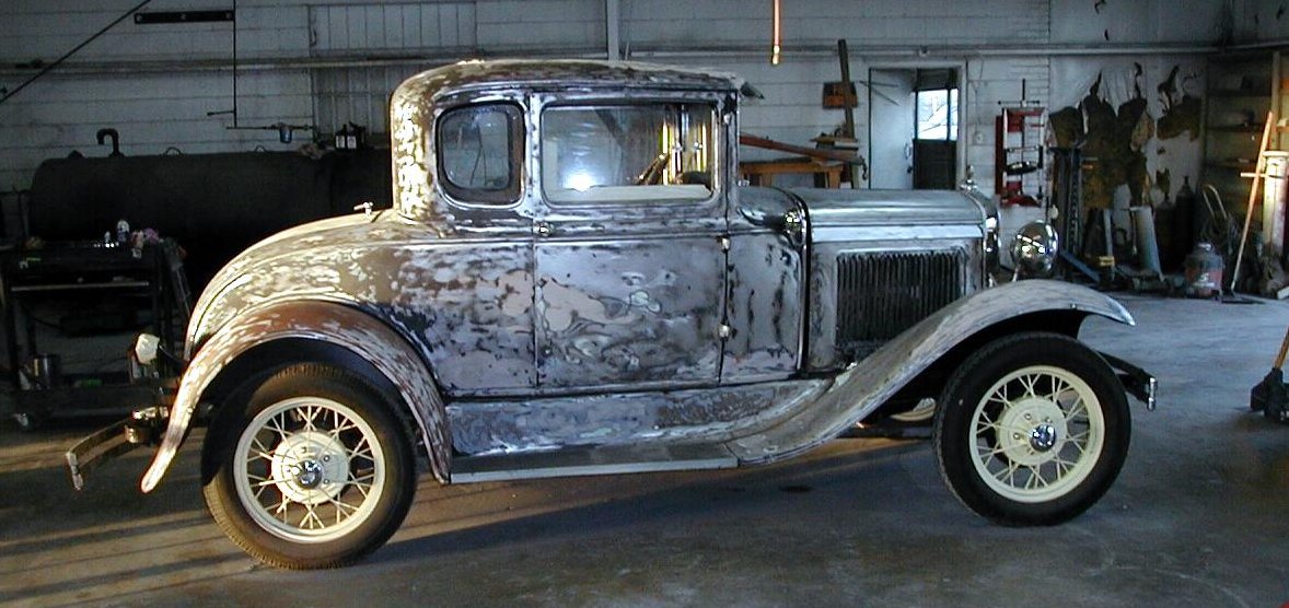 1933 Model A restoration