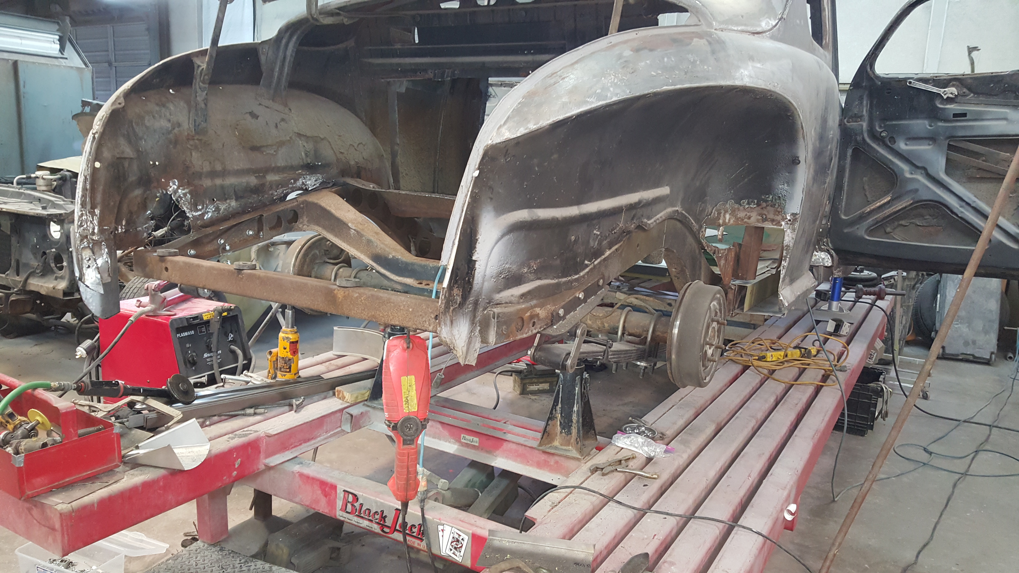 41 Ford Trunk Floor
