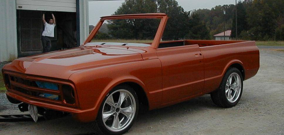 72 Blazer painted and going home 72 Blazer painted and going home