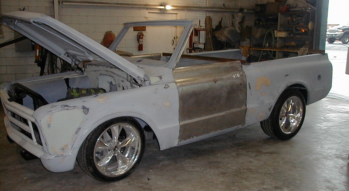 72 Chevy Blazer at drop off 72 Chevy Blazer at drop off