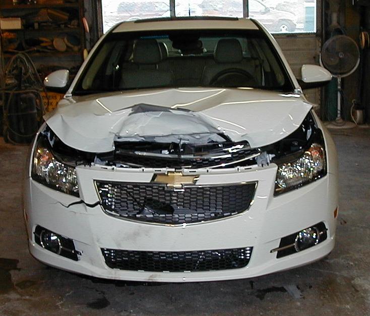 Wrecked 2012 Chevy Cruze Wrecked 2012 Chevy Cruze