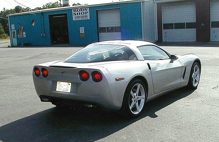2005 Chevy Corvette After Collision Repairs 2005 Chevy Corvette After Collision Repairs